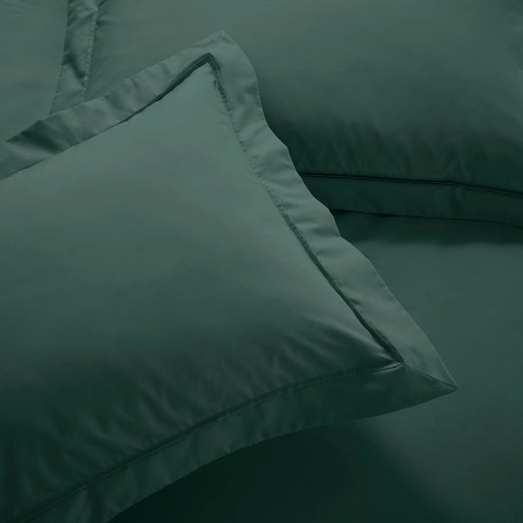 Dorma Crisp & Fresh 400 Thread Count Egyptian Cotton Percale Oxford Pillowcase