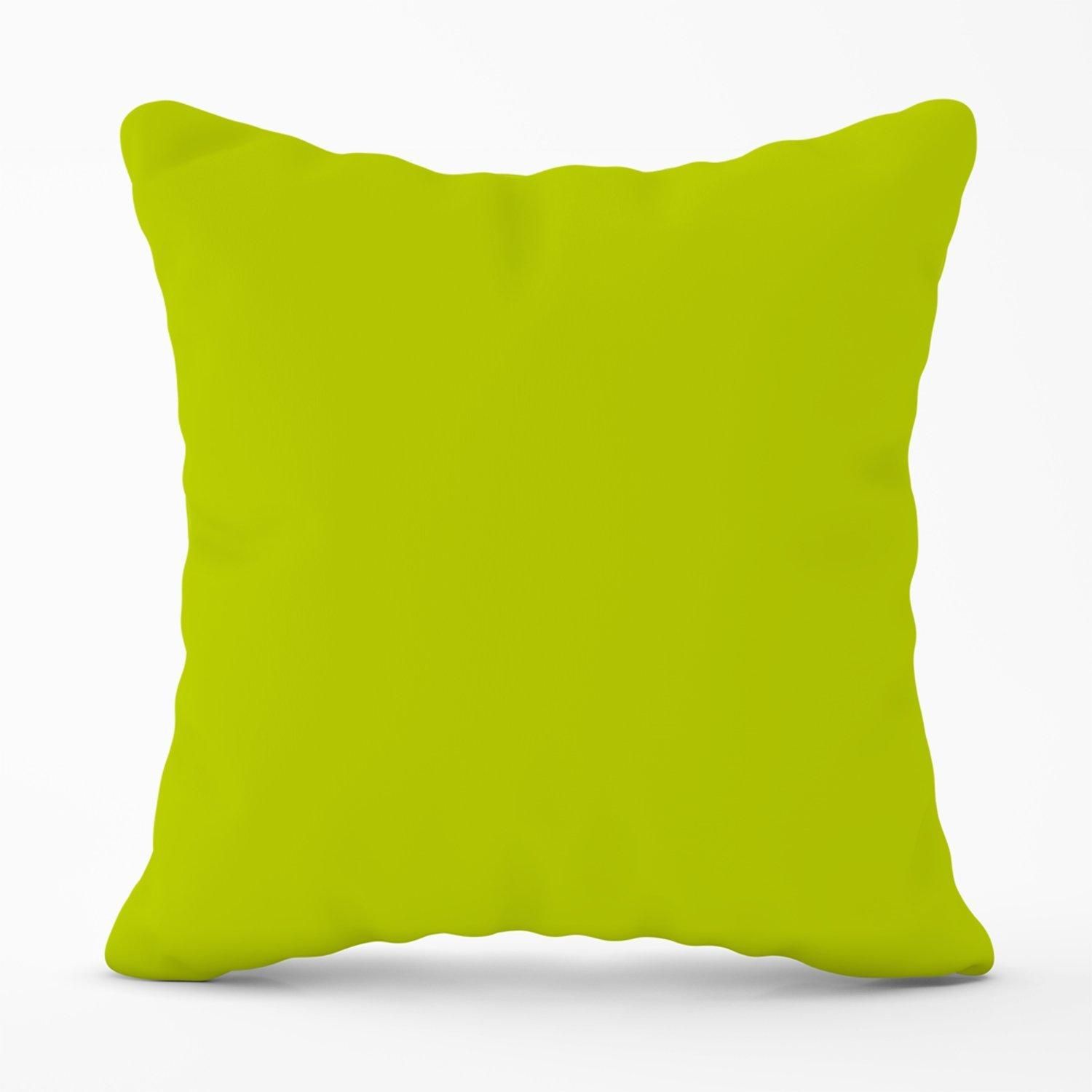 Warren Reed - Designer Lime Outdoor Cushion in Green