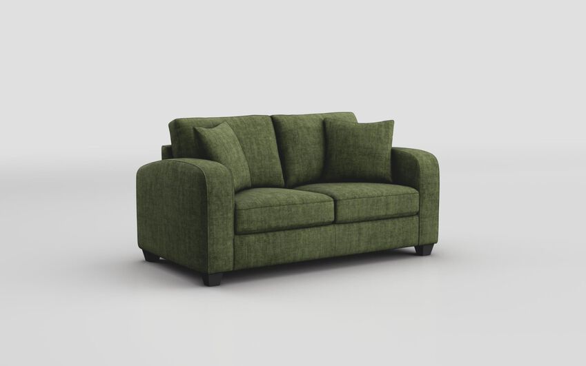 Green Fabric Sestola 2 Seater Sofa
