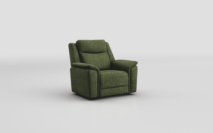 Green Fabric Savio Armchair