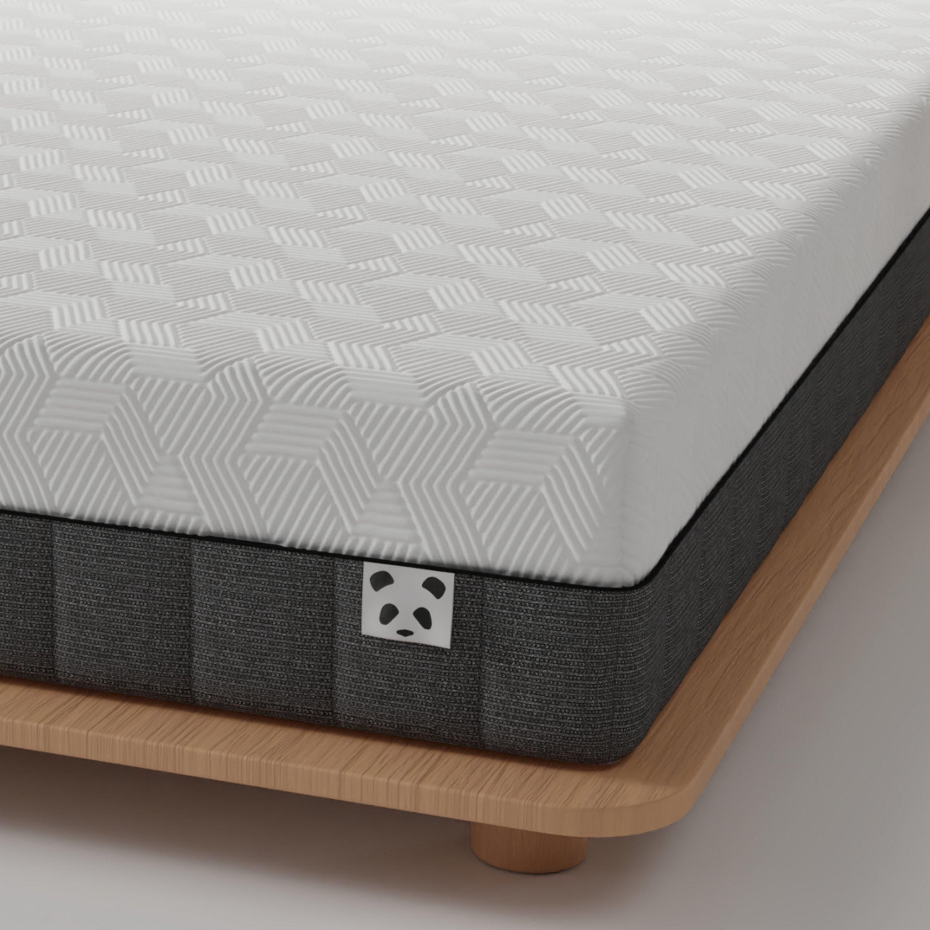 Panda London Hybrid Bamboo Mattress in White