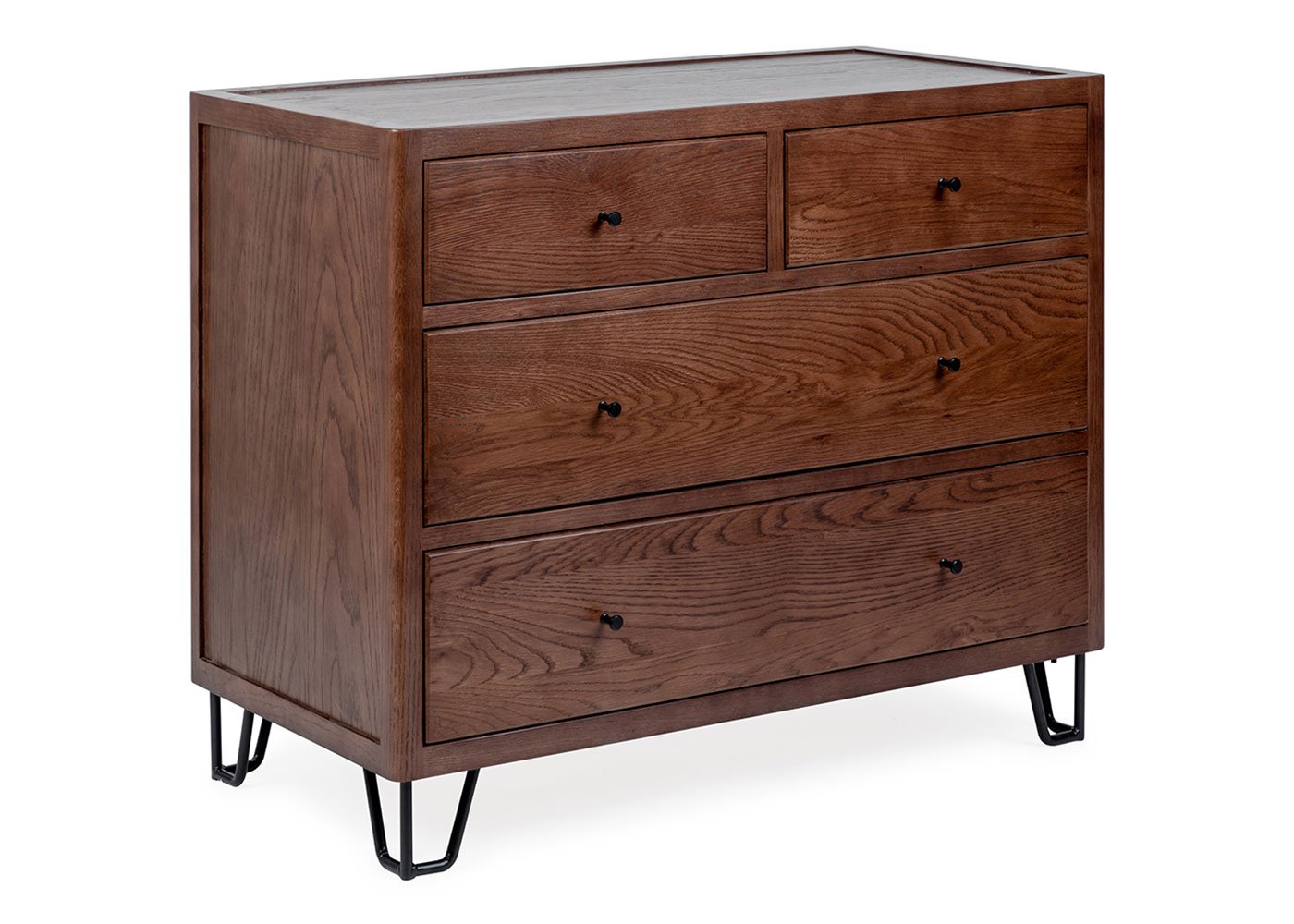 Heal's Brunel Low Chest Dark Wood