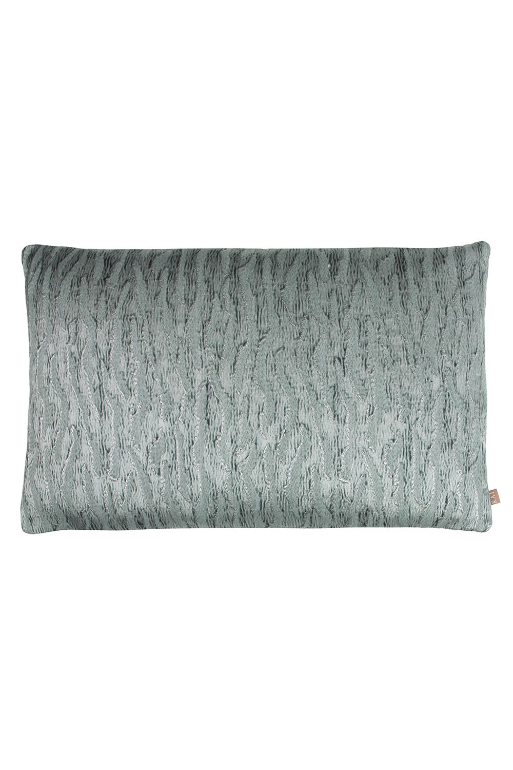 KAI Equidae Jacquard Cushion in Blue
