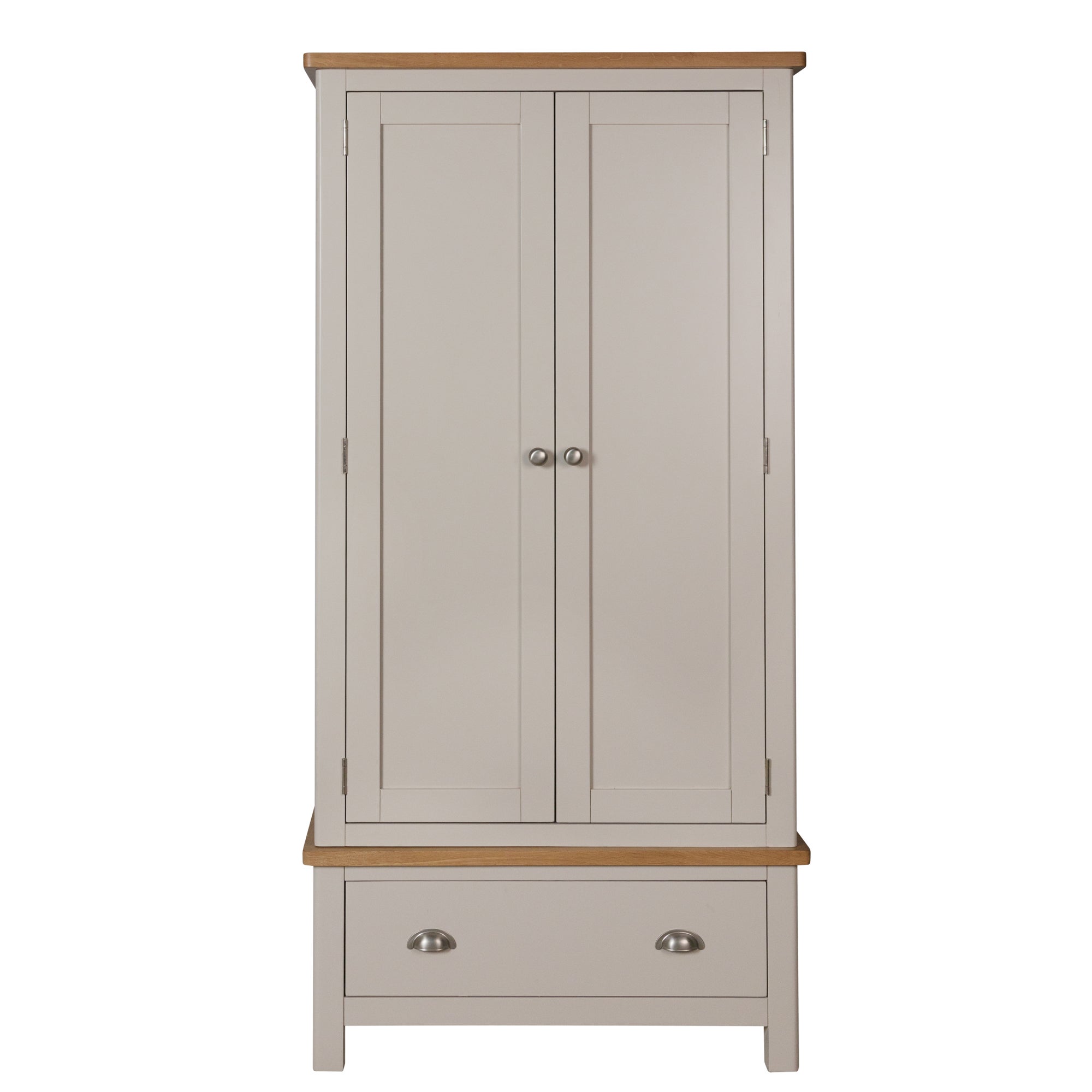 Reese Wardrobe Grey and Brown