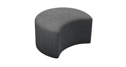 Luna Half Moon Footstool in Station House Sandgate - sofa.com
