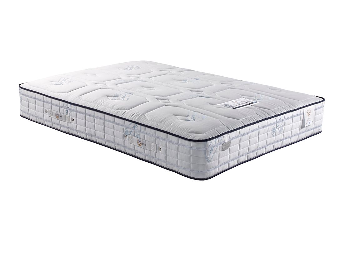 Sareer Furniture Limited Sareer Pocketo 2000 Pocket Sprung Memory Foam Mattress in White