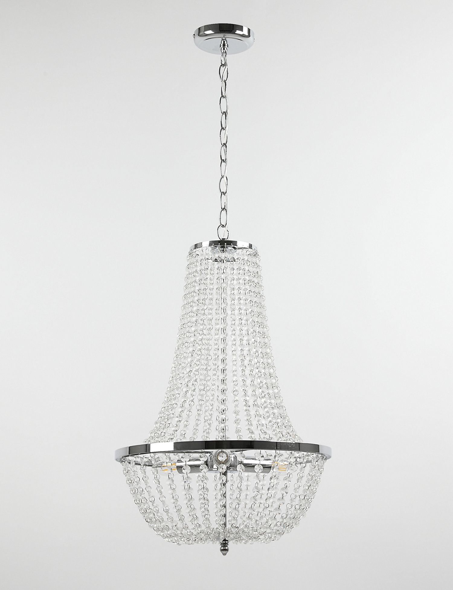 M&S Evie Glass Empire Chandelier