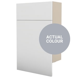 Duarti By Calypso Beaufort 500mm Floor Reaching Slimline Toilet Unit - Shadow Grey