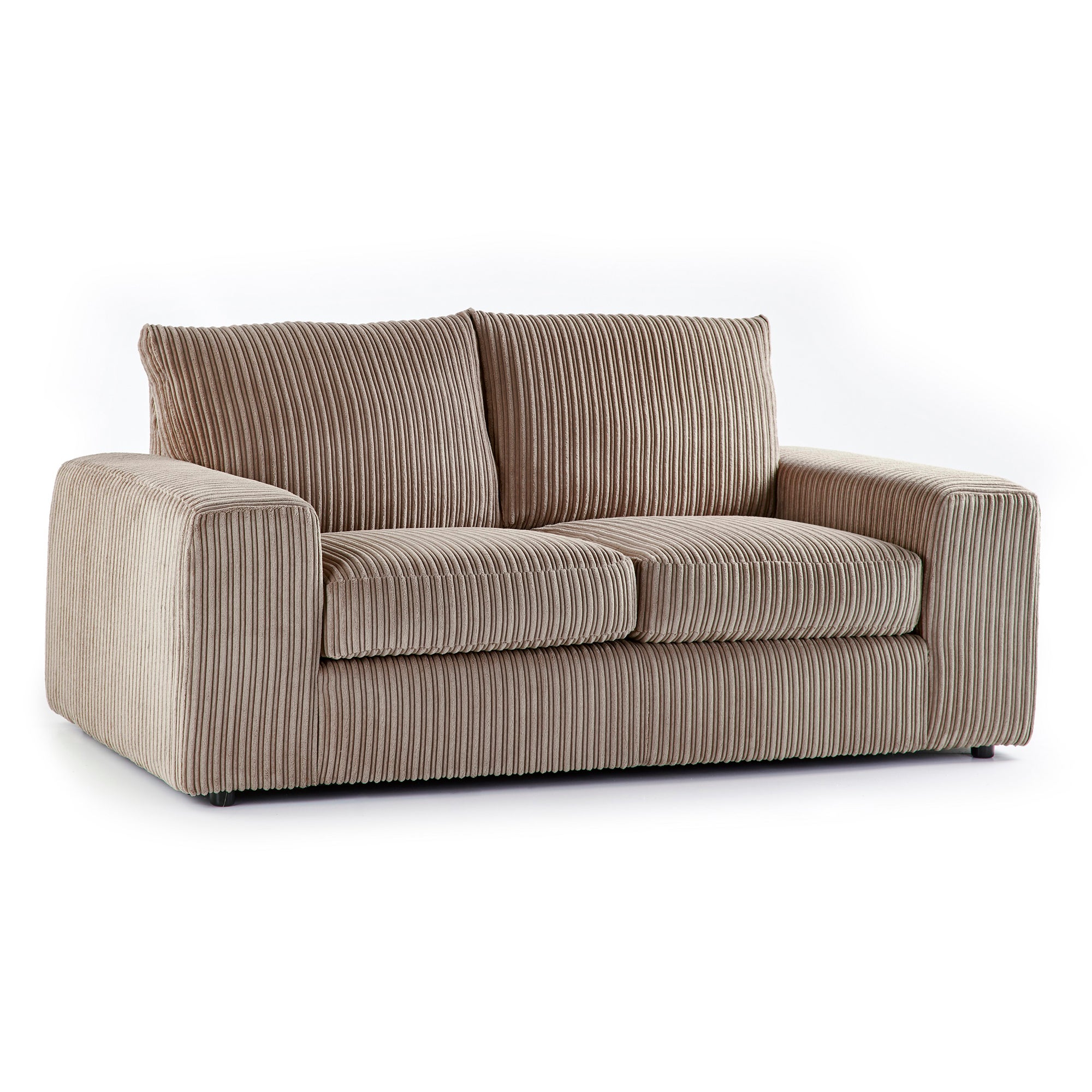 Champ Fabric 2 Seater Sofa Brown