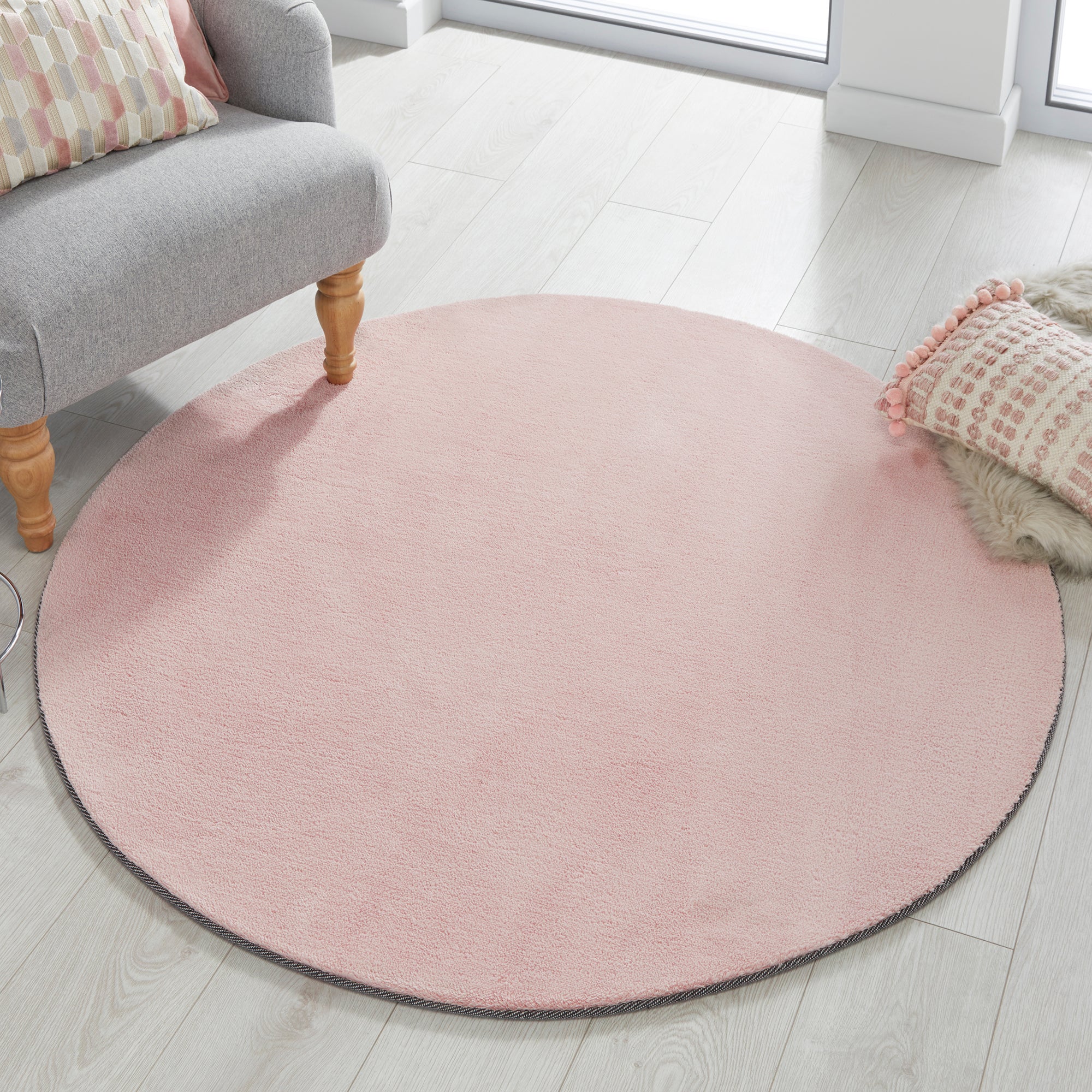 Cleo Circle Rug Cleo Blush