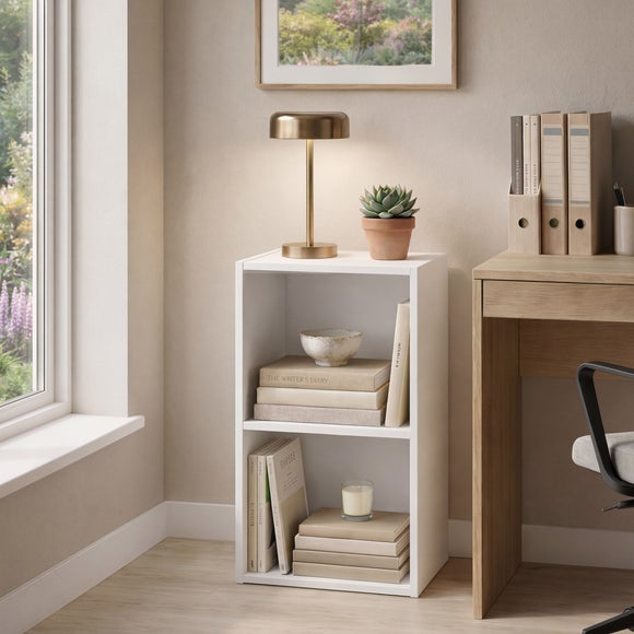 Oxford 2 Tier Cube Bookcase