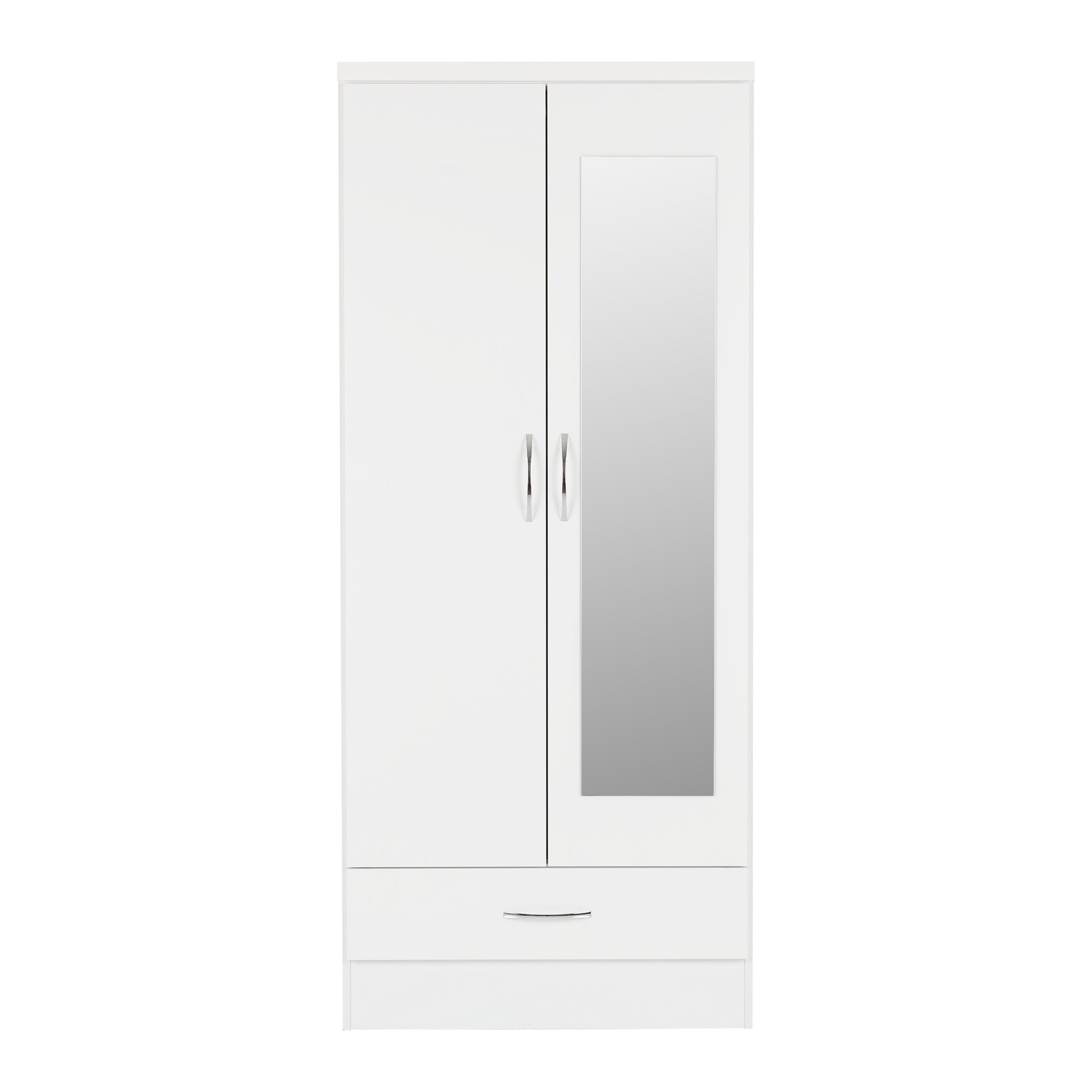 Nevada Double 1 Drawer Wardrobe