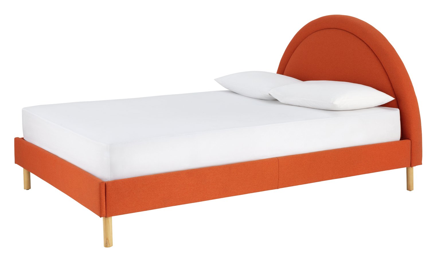 Habitat Sol Sunrise Kingsize Bed Frame - Orange
