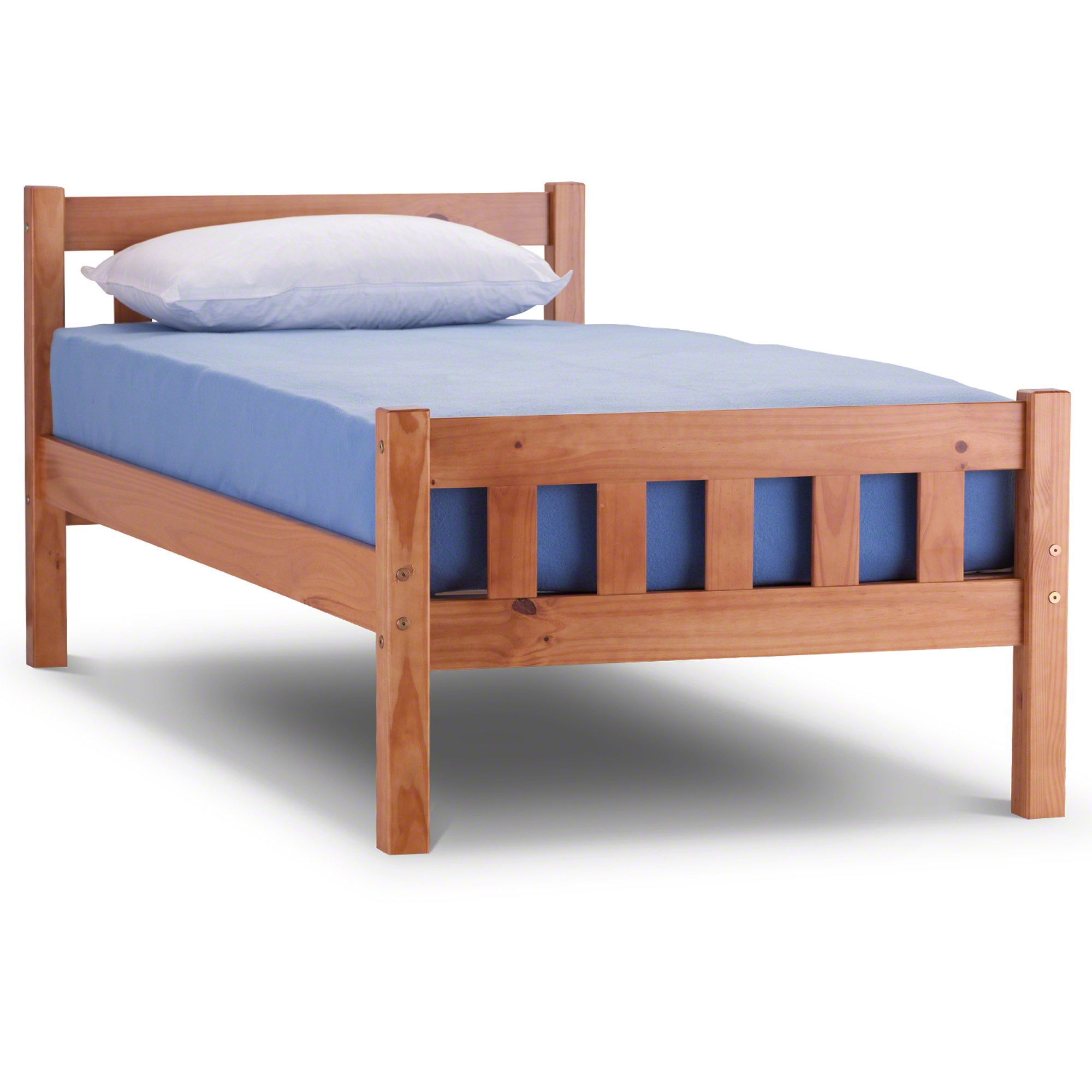 Carlow Wooden Bedstead Brown