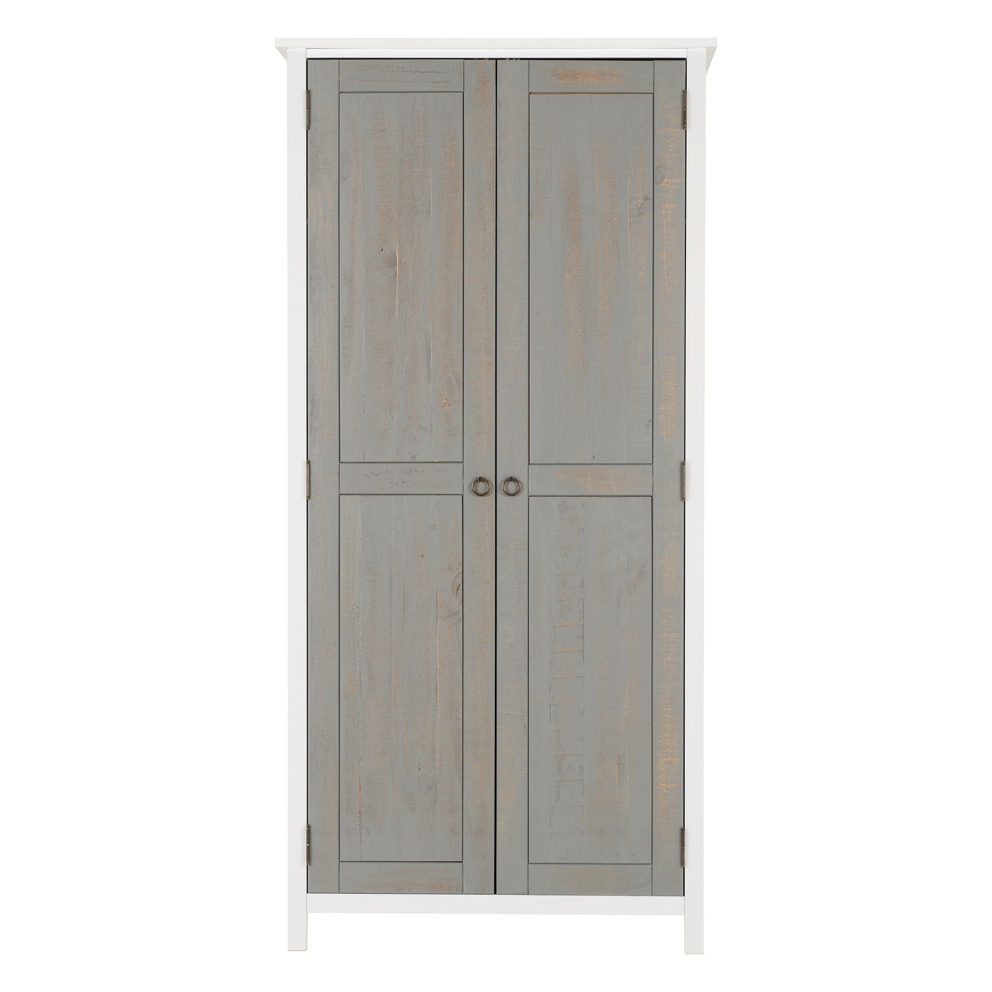 Vermount Double Wardrobe White