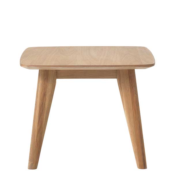 Lund Side Table  Natural Oak