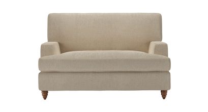 Isla Loveseat Sofabed in Cashew Baylee Viscose Linen - sofa.com