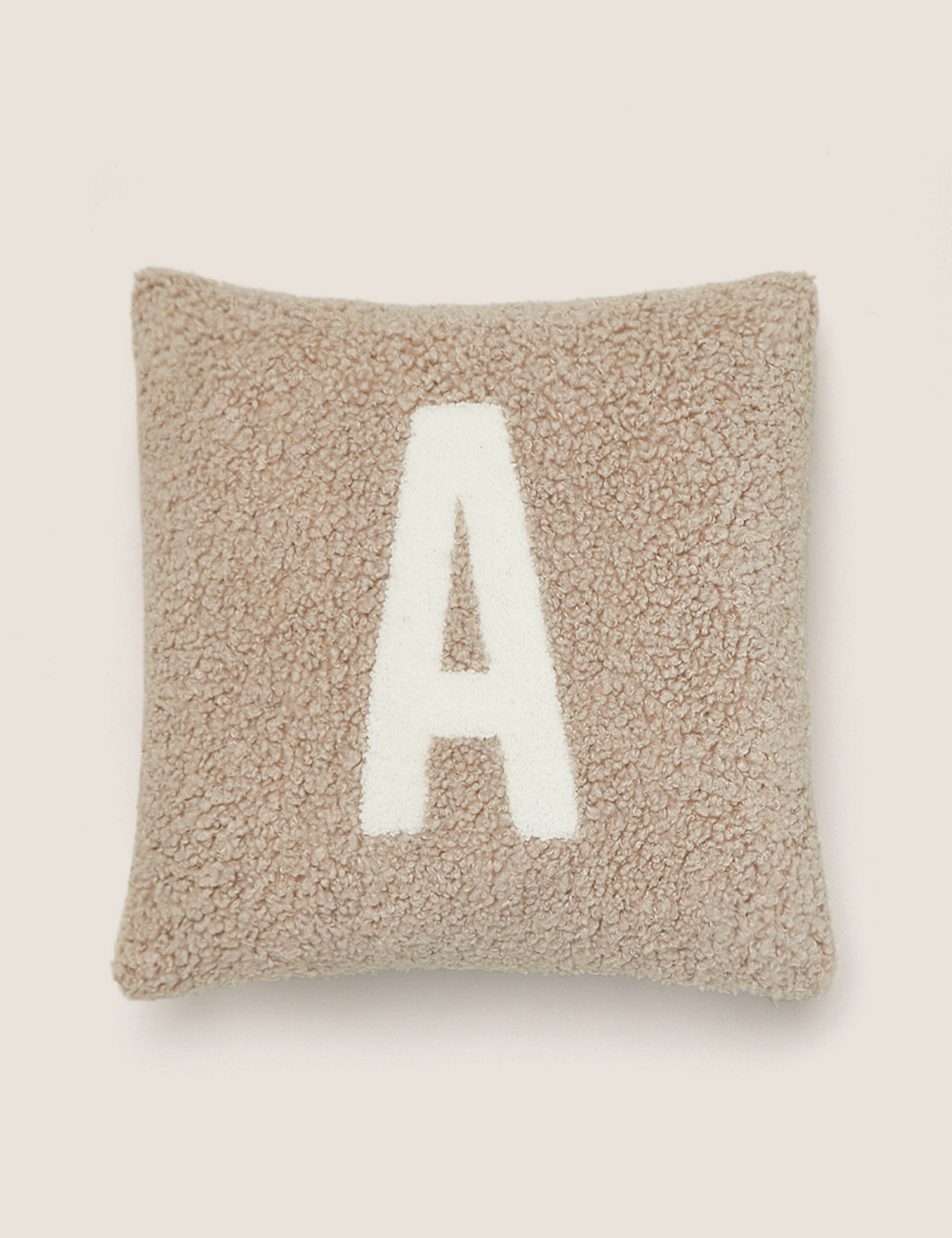 M&S Alphabet Embroidered Cushion