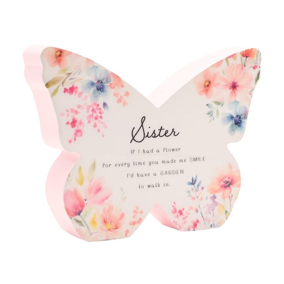 The Cottage Garden Floral Mantel Butterfly Ornament 3