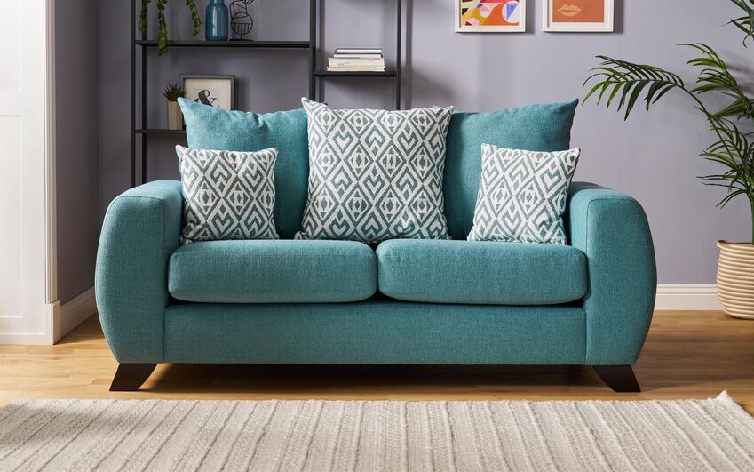 ScS Living Aspen Fabric 2 Seater Scatter Back Sofa