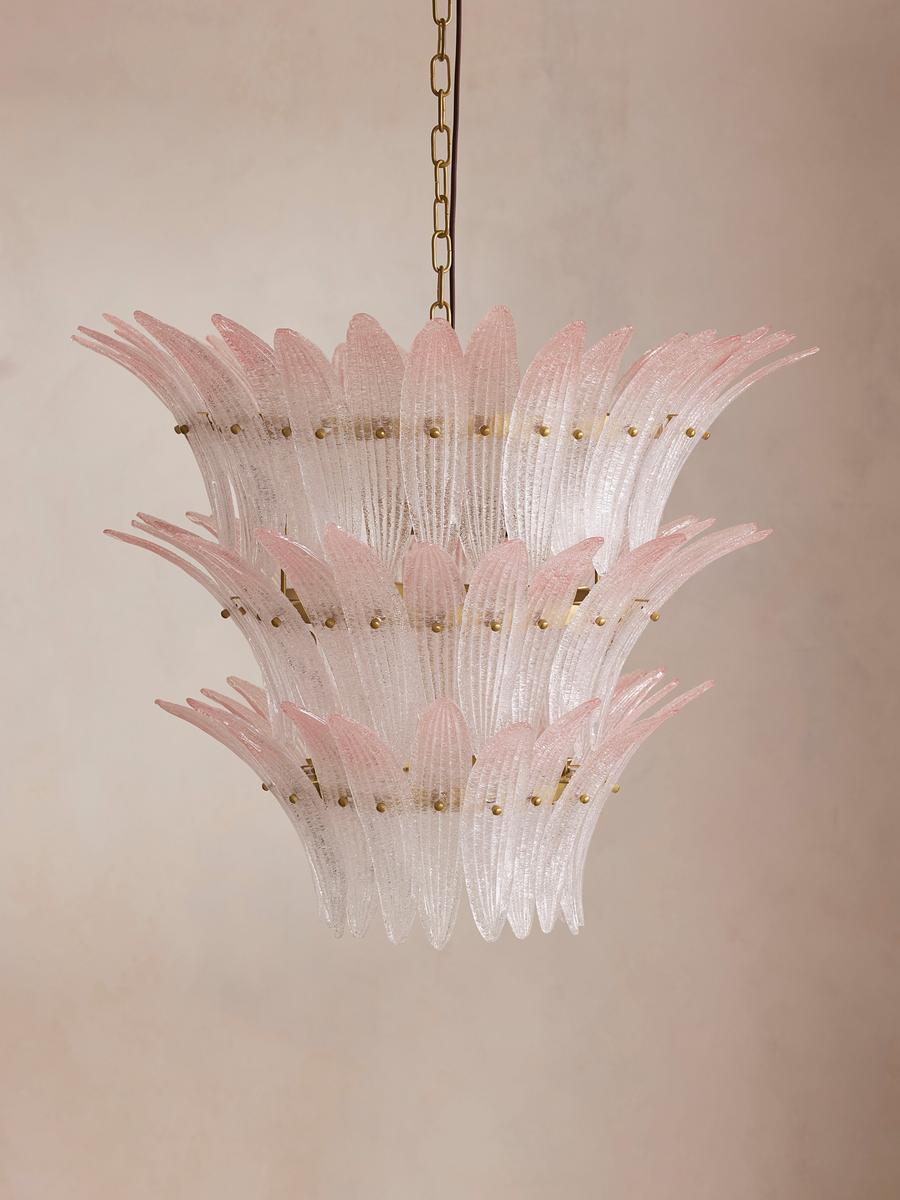 Treviso Chandelier, Pink