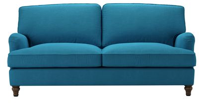 Bluebell 3 Seat Sofabed in Marina Brushed Linen Cotton - sofa.com