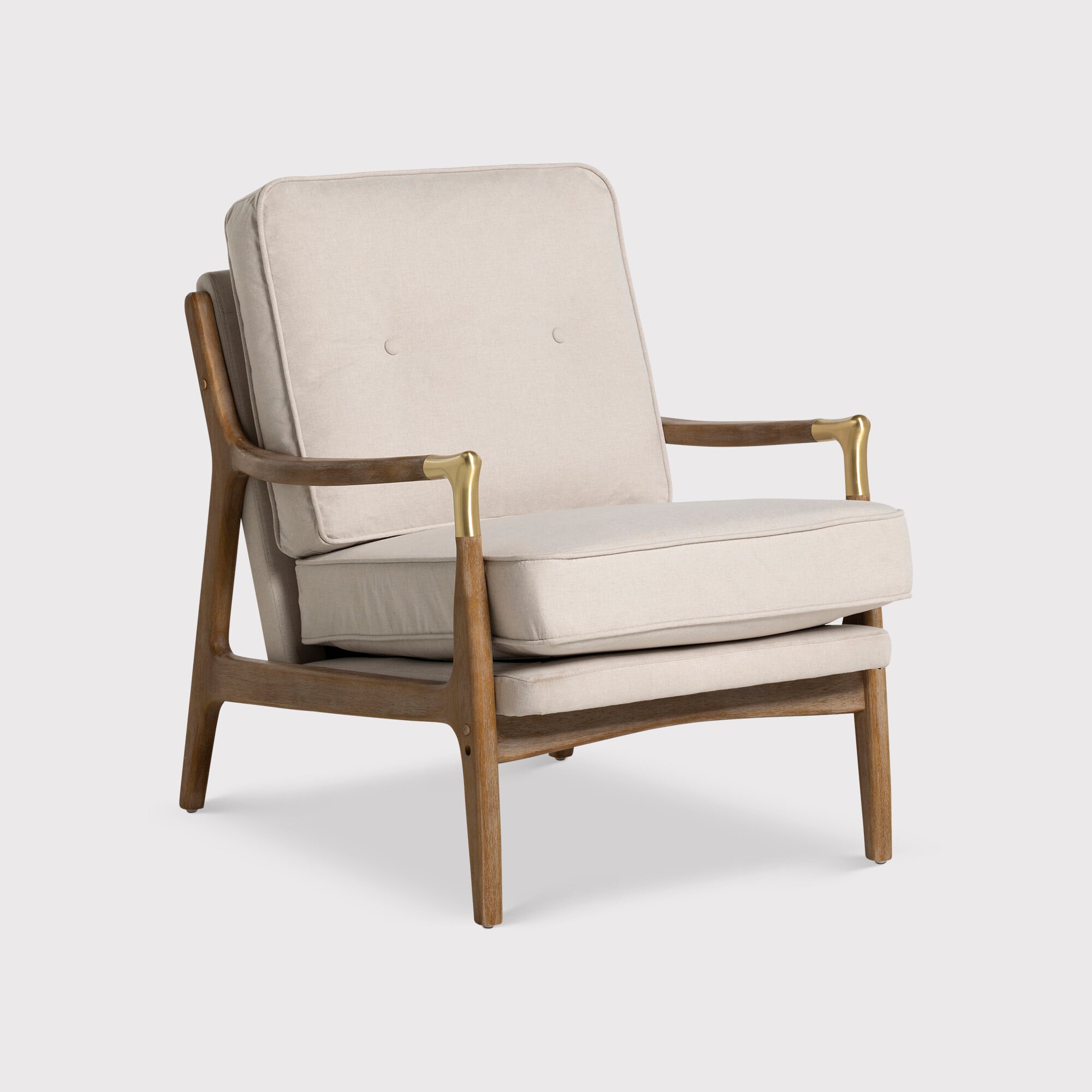 Merrin Armchair, Neutral Fabric | Barker & Stonehouse