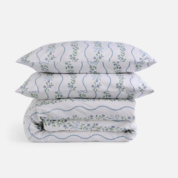 Bows Quilt Cover & Pillowcase Set 4