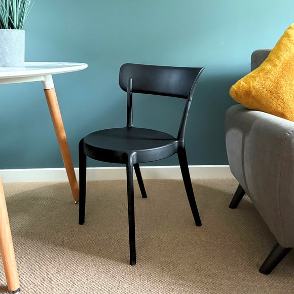 Fusion Living Plastic Bistro Dining Chair