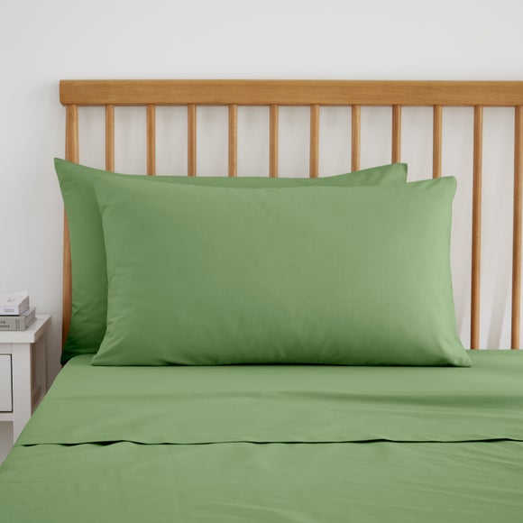 Pure Cotton Standard Pillowcase Pair