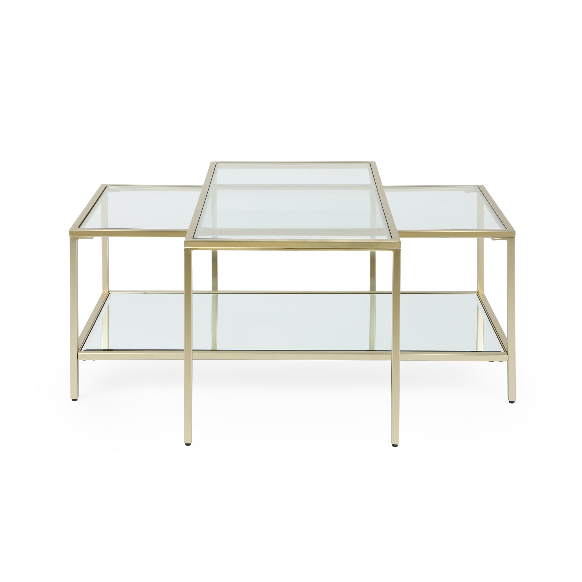 Claudia Gold Effect Coffee Nest Gold