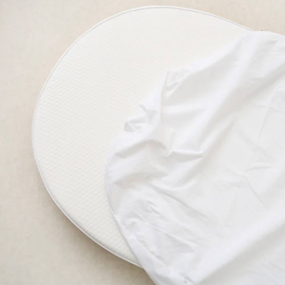 The Tiny Bed Company Waterproof Mattress Protector to fit Stokke Sleepi V2 - 122 x 68cm in White