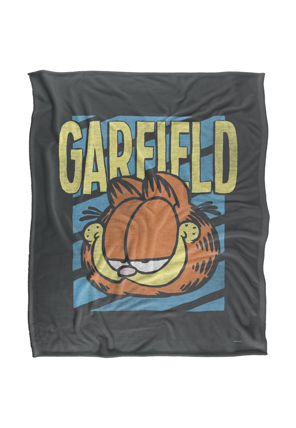 Garfield Rad Silky Touch Super Soft Throw Blanket 152 X 127 cm in White