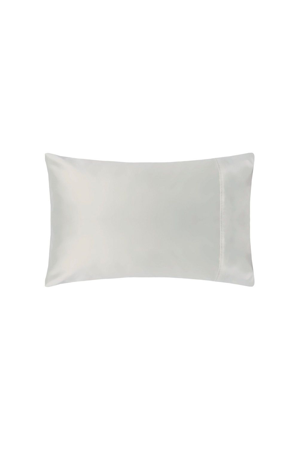 Belledorm Pima Cotton Sateen 450 Thread Count Housewife Pillowcase in Light Grey