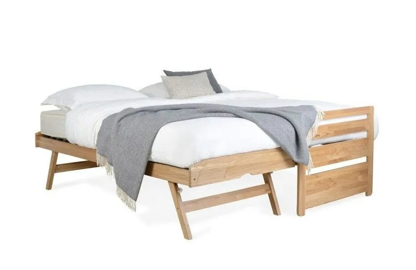 Heal's Store Storabed in Solid Oak