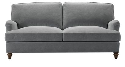 Bluebell 3 Seat Sofa Bed in Thatch Smart Velvet - sofa.com