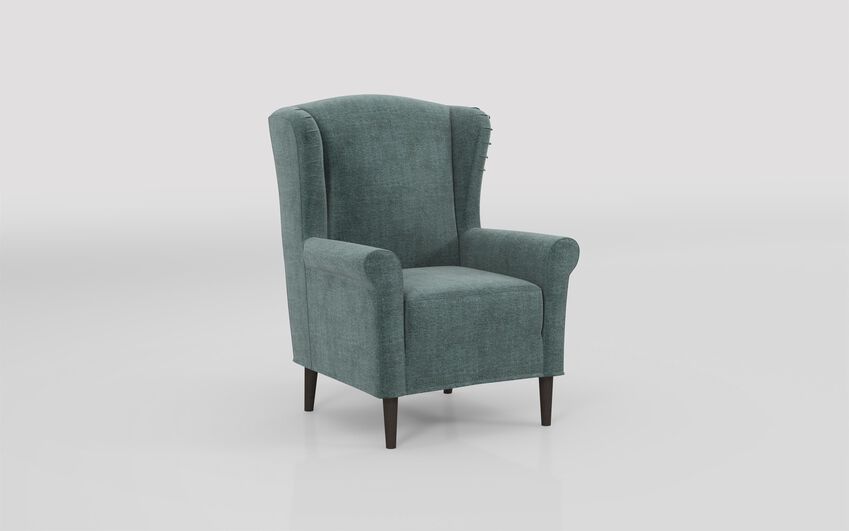 Blue Fabric Celletta Armchair