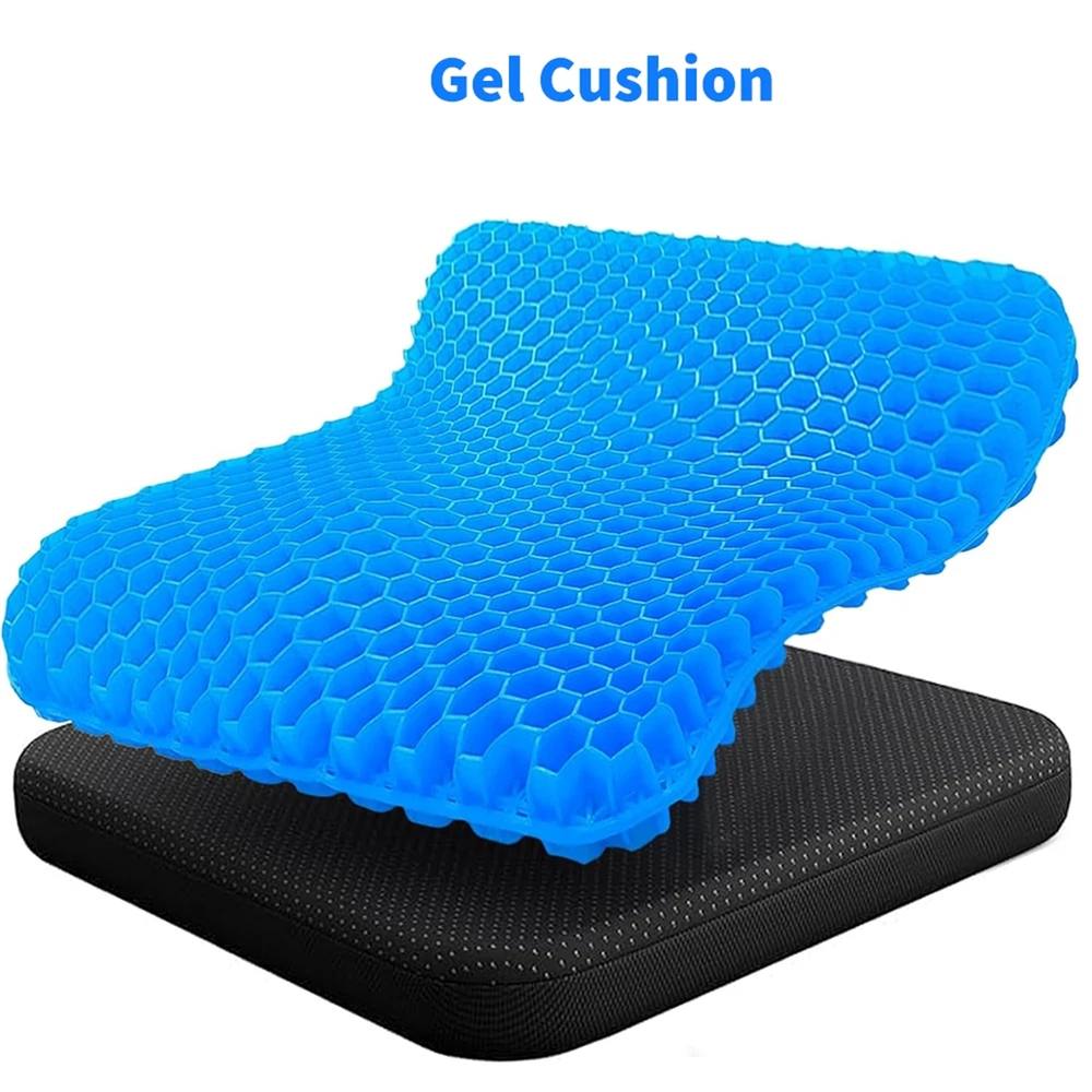 Nordara Blue 38*33*2.5cm -Orthopaedic Gel Seat Cushion Extra thicken