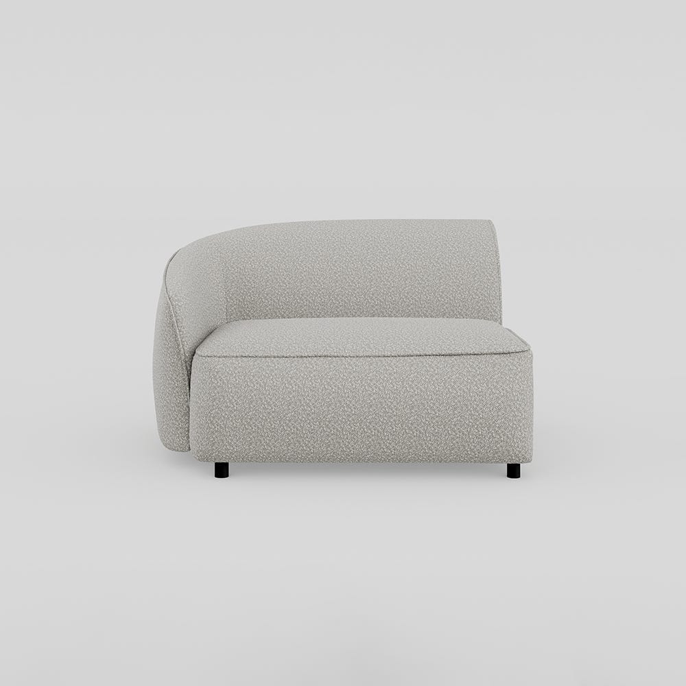Heal's Aurelie Corner Module LHF Chunky Boucle Ecru
