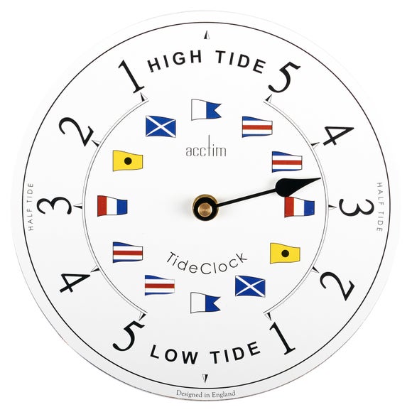 Acctim Ryde Flags Tide Wall Clock 2