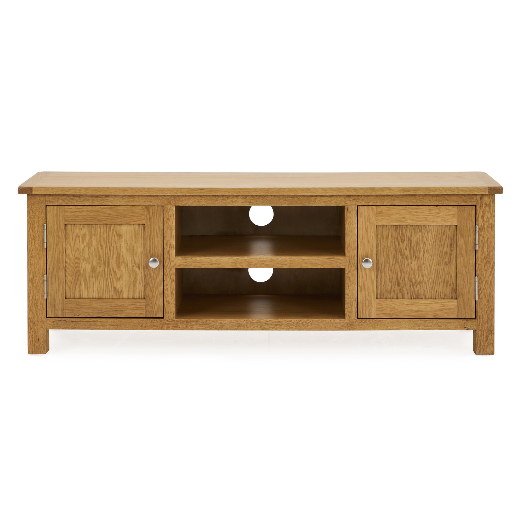 Bromley Wide TV Unit Oak Brown