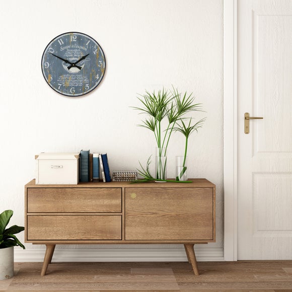 French Oignon Soup Wall Clock