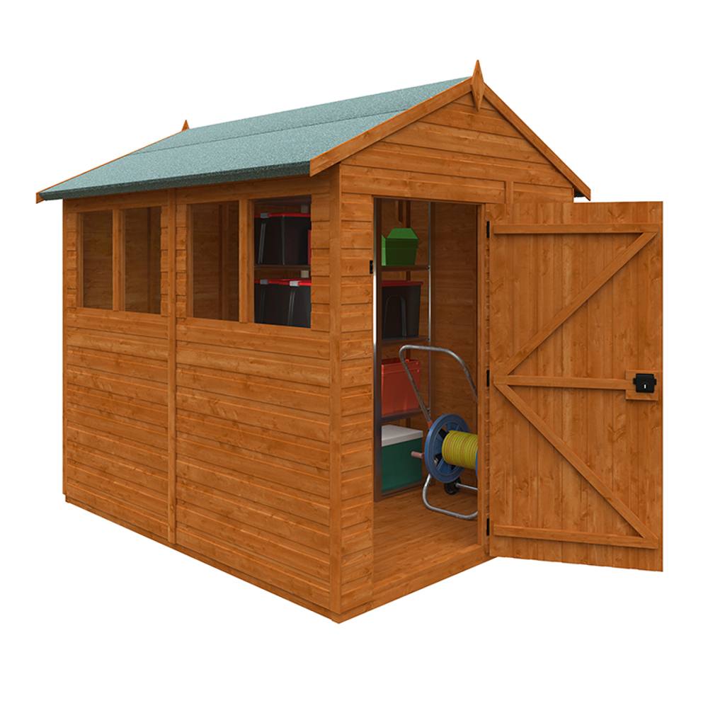 Buttercup Farm 8x6 Flex Apex 12mm Flex - L238.8 x W175 x H213.5 cm - Burnt Orange 2