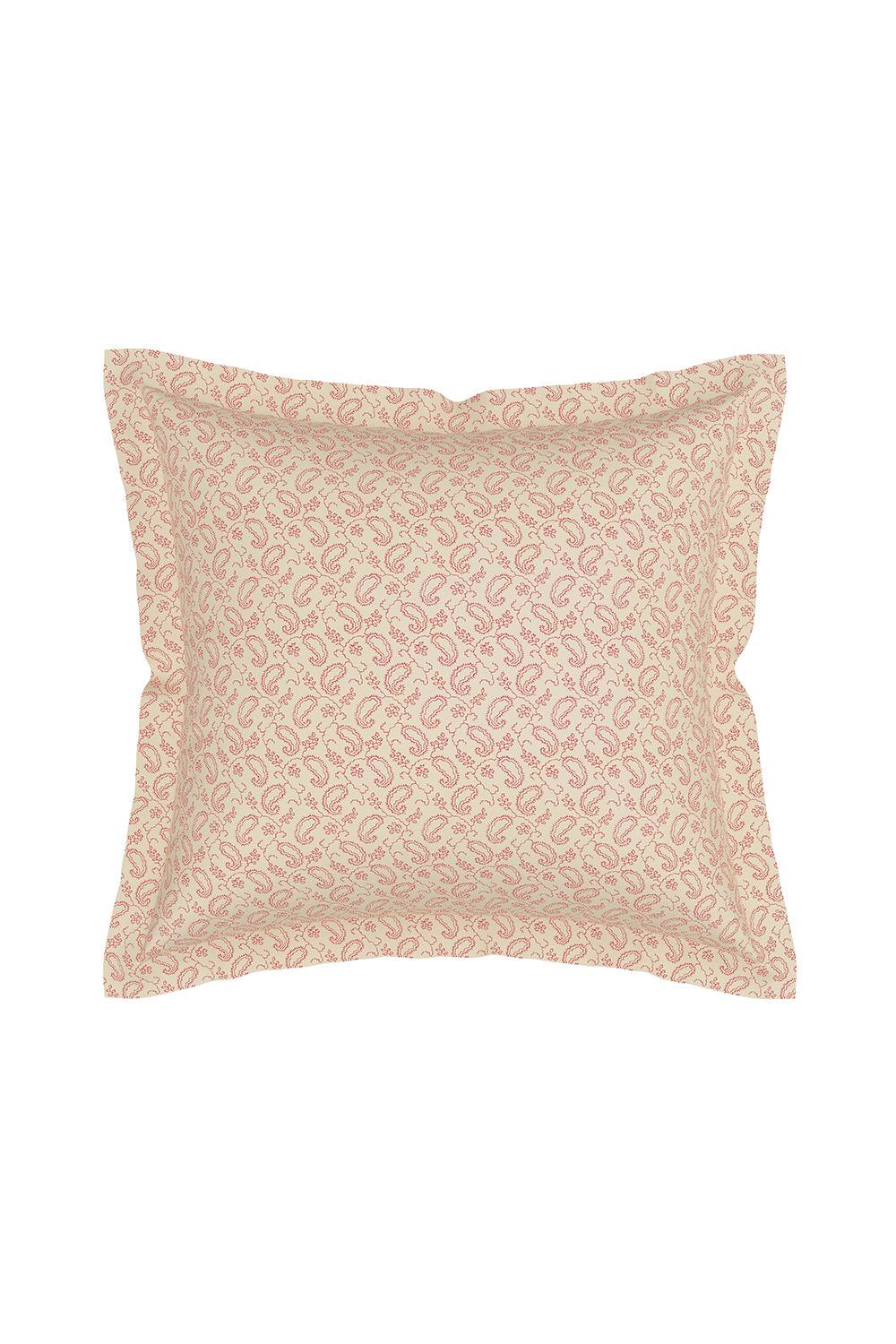 V&A 'Elysian' Cotton Percale Sqaure Pillowcase Pairs