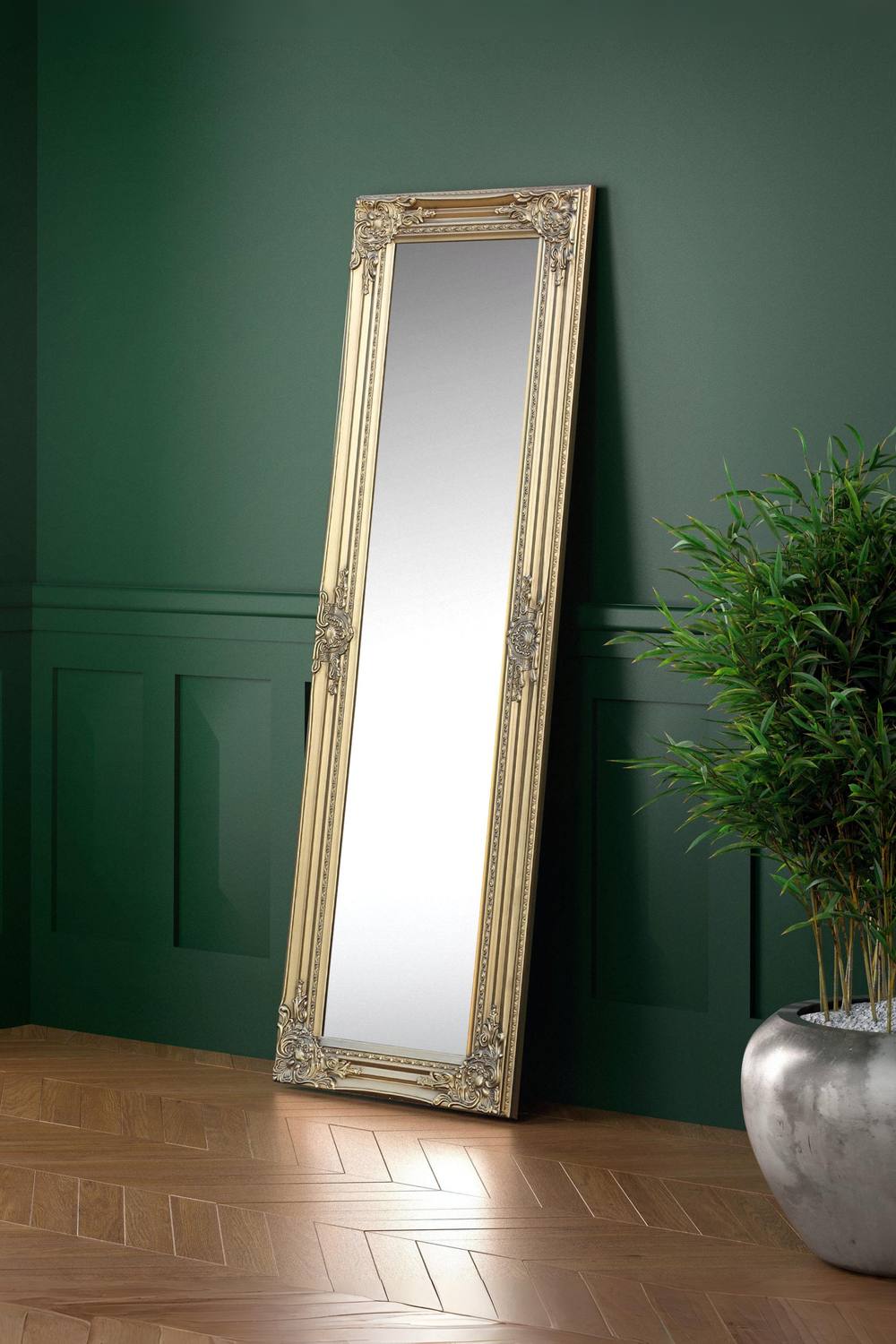 Julian Bowen Palais Dressing Mirror in Gold