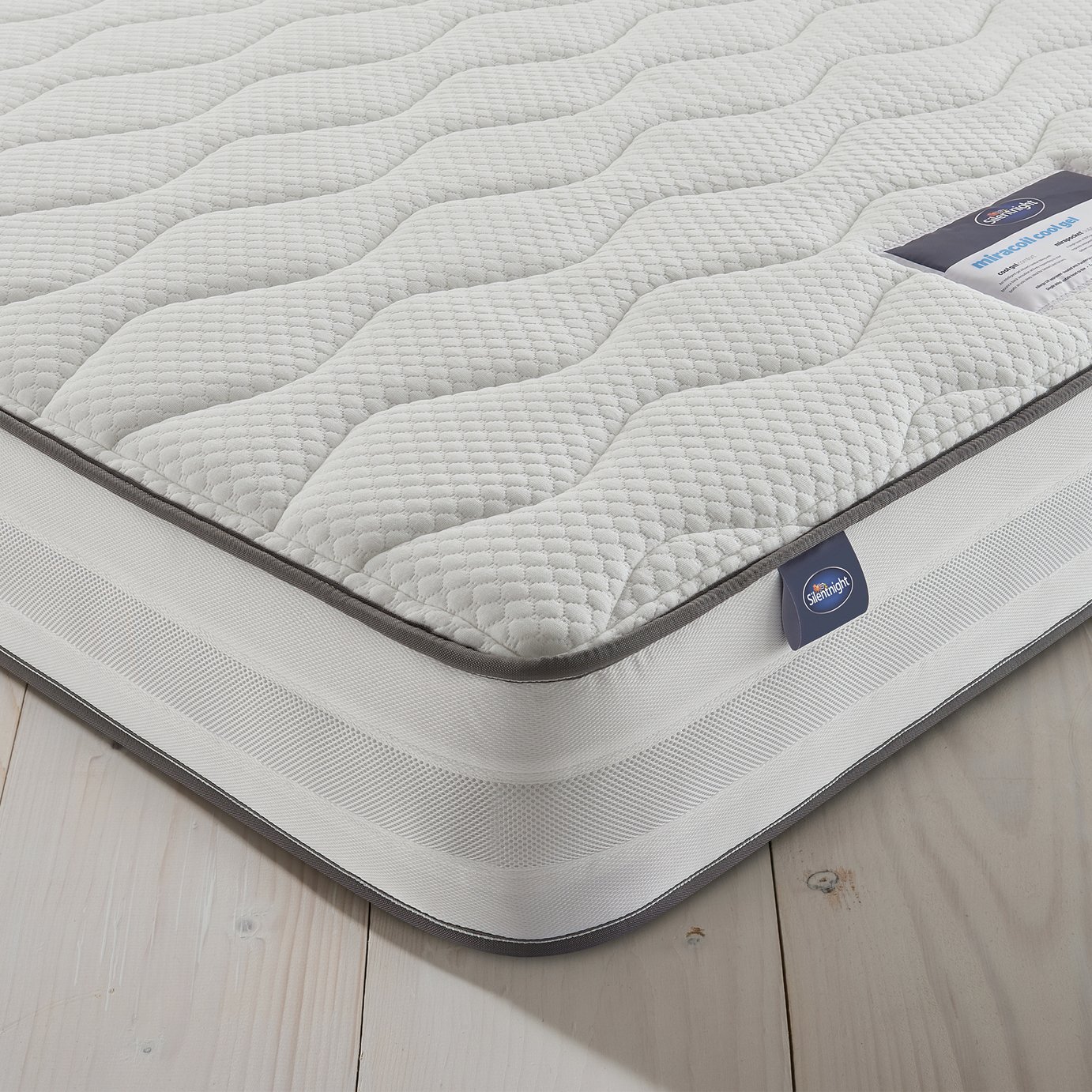 Silentnight Cool Gel Miracoil Mattress - Double