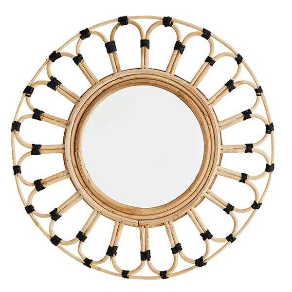 Bamboo Frame Mirror