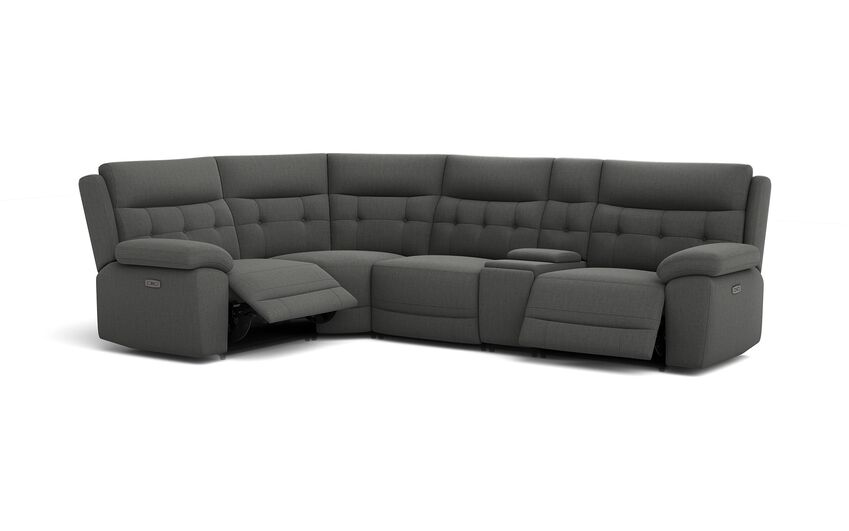 Belford 1 Corner 3 Power Recliner Sofa with Console