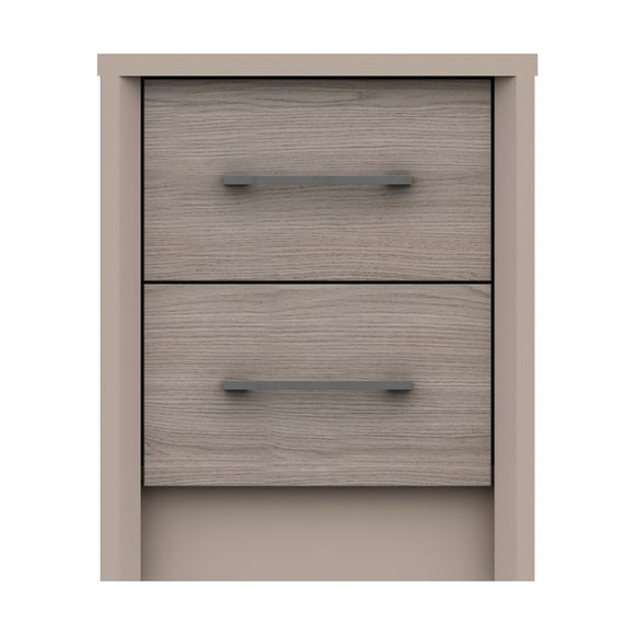 Dolan 2 Drawer Bedside Table