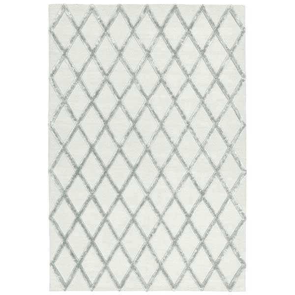 Dixon Rug  Silver Diamond